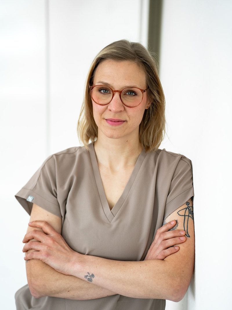 Dr. S. Vanek, Weiterbildungsassistentin Allgemeinmedizin, Hausarztpraxis Jochen Wolf am Schillerplatz in Mainz
